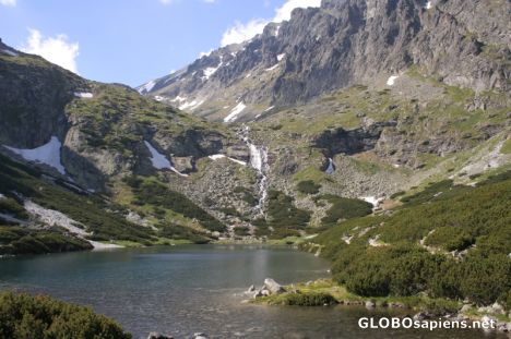 Postcard Velické pleso