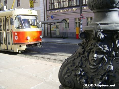 Postcard Bratislava tram