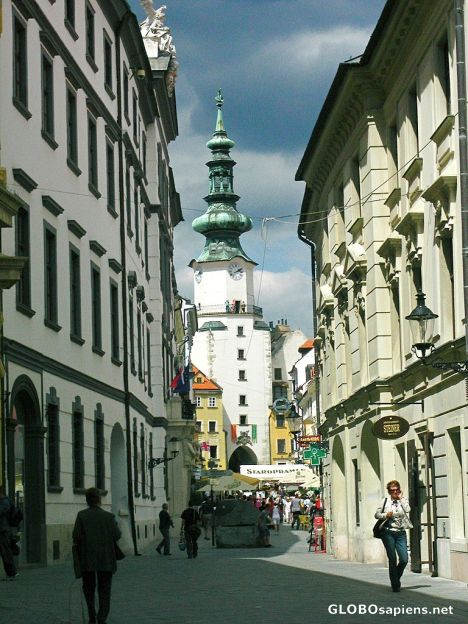 Postcard Main street