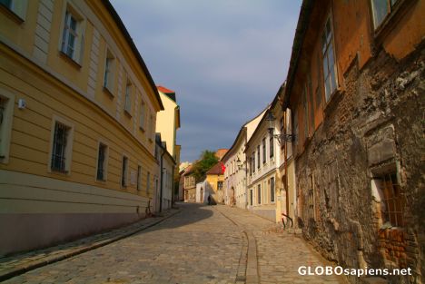 Postcard Bratislava (SK) - an empty alley