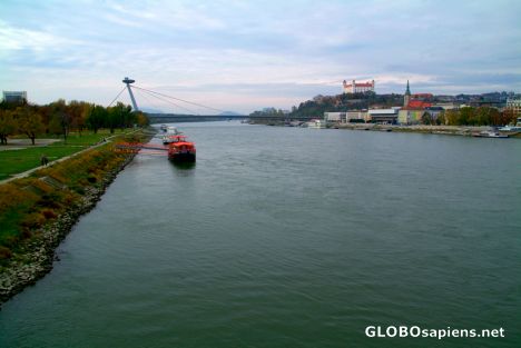 Postcard Bratislava (SK) - a typical view of the city