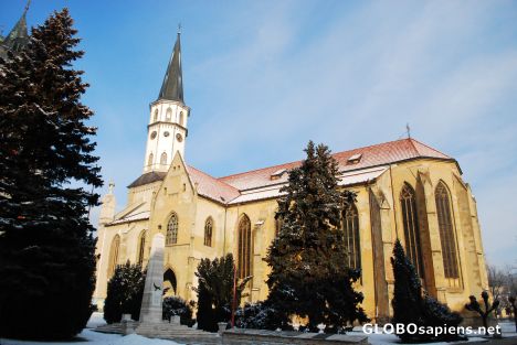 Postcard St. James church