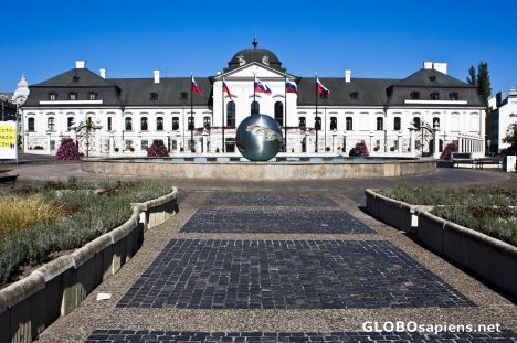 Postcard Palais Grassalkovich -