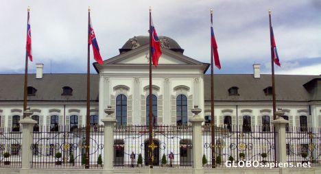 Postcard Palacio Grassalkovich (Palacio Presidencial)
