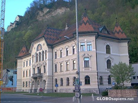 Postcard Government building