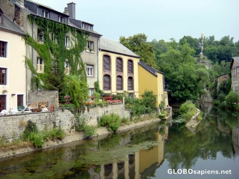 Postcard Grund Vallée de l'Alzette