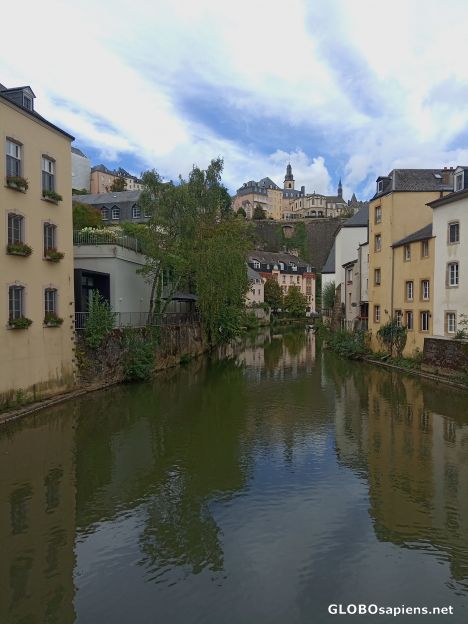 Postcard The Alzette