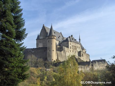 Postcard Vianden Castle 3