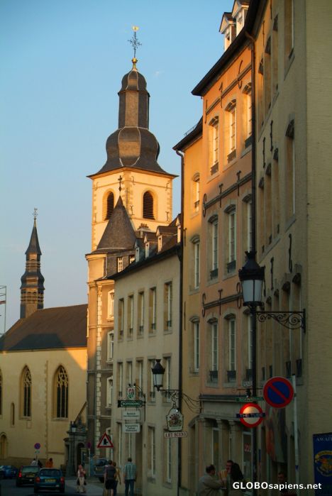 Postcard Luxembourg City - Old Town 3