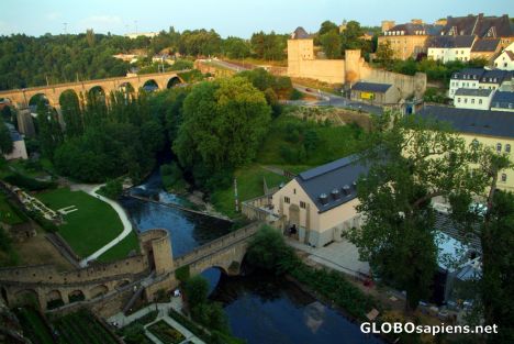 Postcard Luxembourg City - the mill house