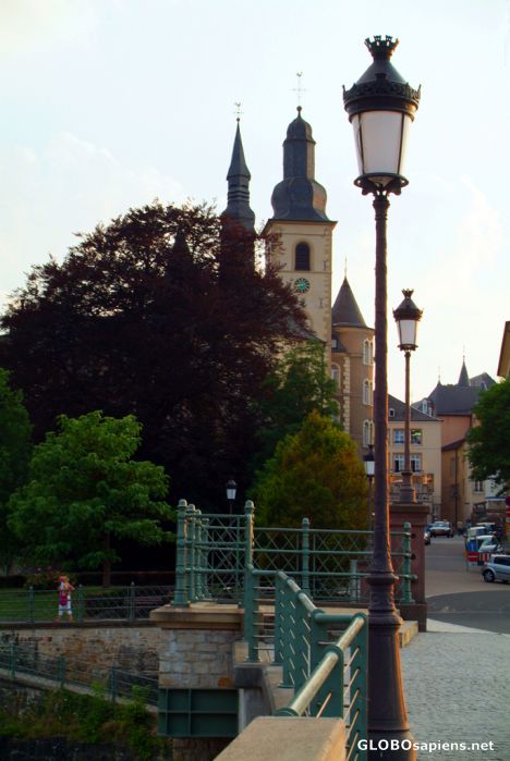 Postcard Luxembourg City - Rue Sigefroi