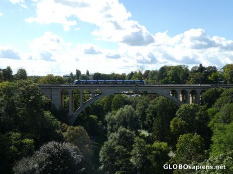Postcard Adolphe Bridge