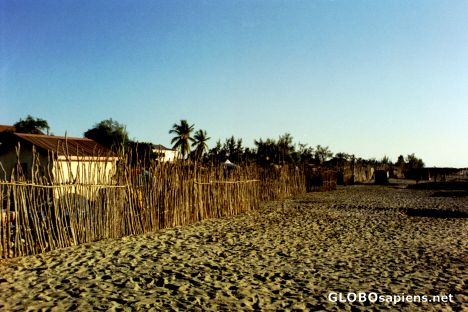 Postcard Morombe - a giant beach in Madagascar