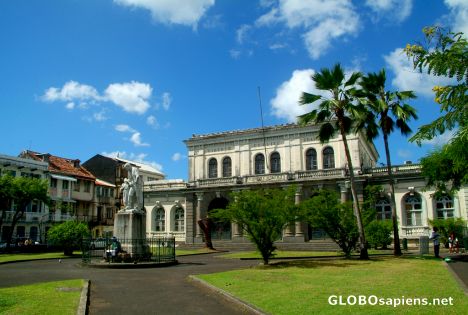Postcard Fort-de-France (MQ) - the main square