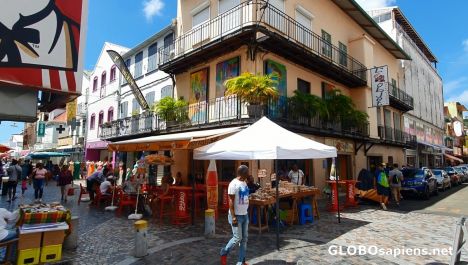 Postcard Pedestrian zone