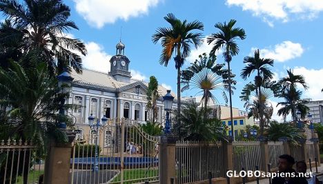 Postcard Old city hall