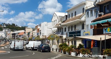 Postcard Coastal street