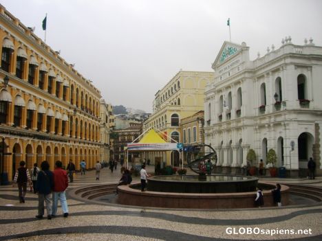 Postcard Largo do Senado = Square of the Senate