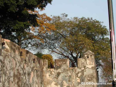 Postcard Old Fort in Macau