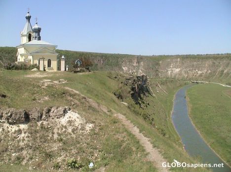Postcard Old Orhei landscape