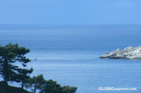 Postcard Where the sea meets the sky