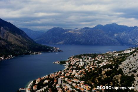 Postcard Kotor fjord