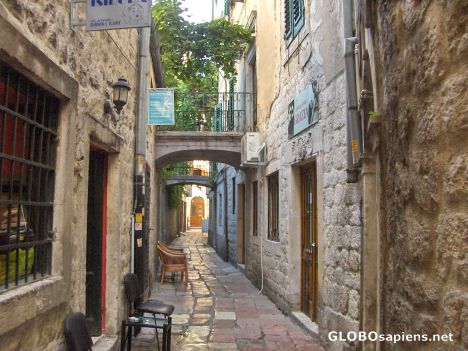 Postcard Narrow street