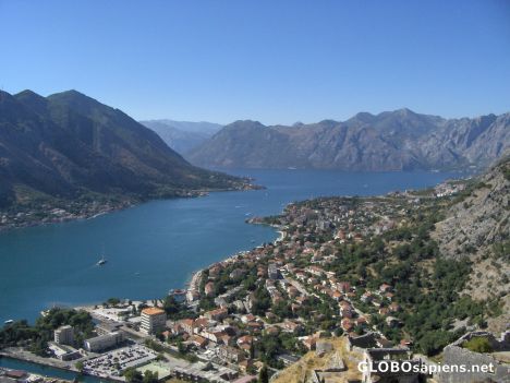 Postcard Kotor Fjord