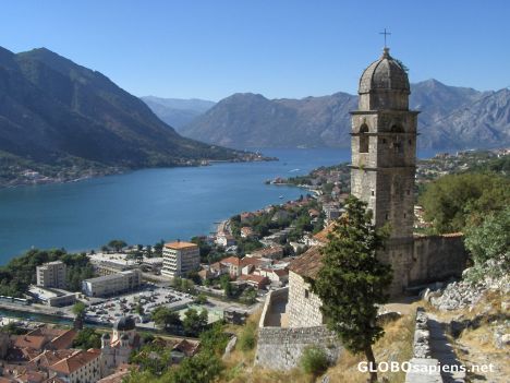 Postcard Kotor Fjord 2