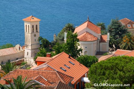 Postcard Herceg Novi (ME) - the old town view