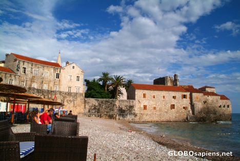 Postcard Budva (ME) - a few moments of sunshine