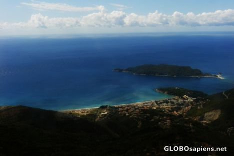 Postcard Island on the Adriatic