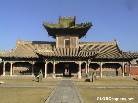 Postcard Bogd Khan Palace