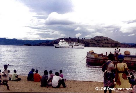 Postcard Likoma Insel Fähre