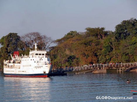 Postcard The Ilala ferry.
