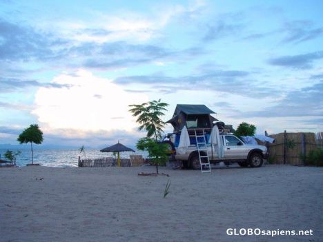 Postcard Venice beach at Lake Malawi.