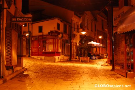 Postcard Skopie by night 2