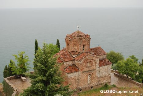 Postcard Sveti Jovan at Kaneo