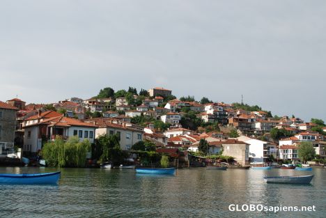 Postcard Ohrid from the lake