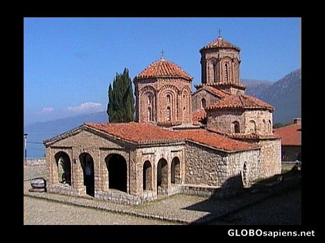 Postcard Saint Naum Monastery