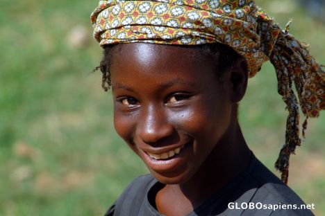 Postcard A smile from Mali