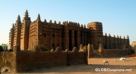 Postcard Djenne's Grande Mosque