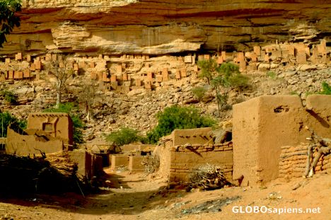 Postcard The village of Teli