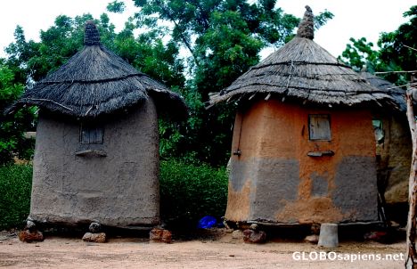 Postcard Grain storage