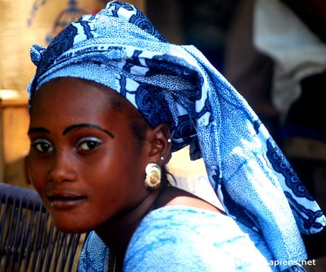 Postcard Blue in the market