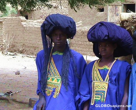 Postcard Elegant Africa