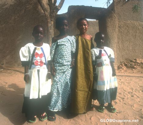 Postcard Girls in Sunday dress