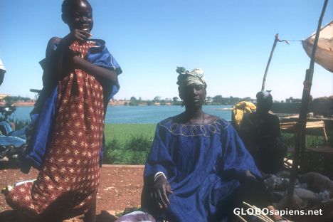 Postcard Mopti streetlife
