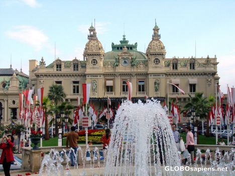 Postcard Monte-carlo - Casino