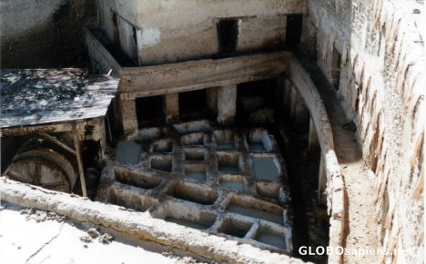traditional tannery and dye works